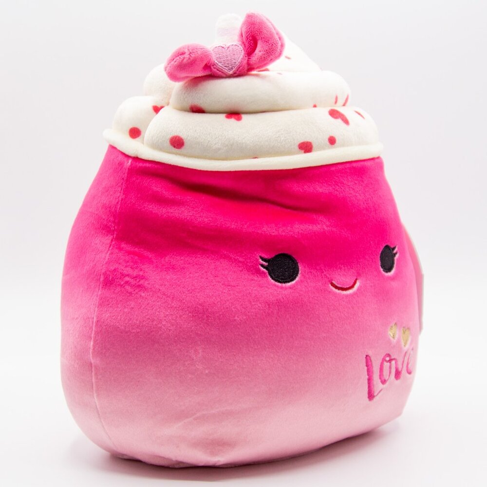 Cinnamon The Pink Frappucino Squishmallows Plush Toy BNWT/ Jazzwares/ KellyToy